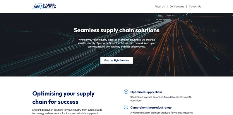 Professional web design package